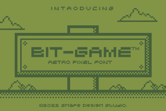 Bit Game Font: Pixel-Perfect Impact for Digital Campaigns