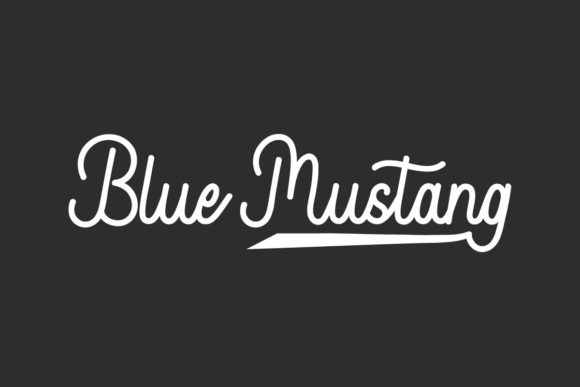 Blue Mustang: A Retro Script Font That Actually Works