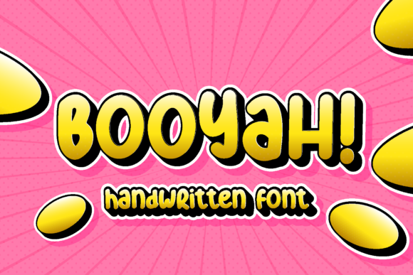 Booyah: A Playful Handwritten Font for Scroll-Stopping Campaigns