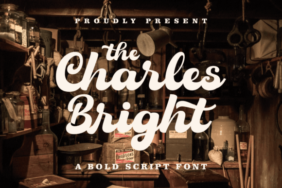 Charles Bright: A Retro Handwritten Font for Digital Branding
