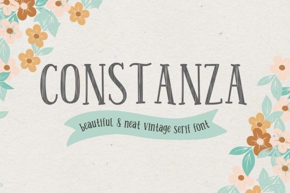 Constanza: A Vintage Serif Font That Feels Like Home