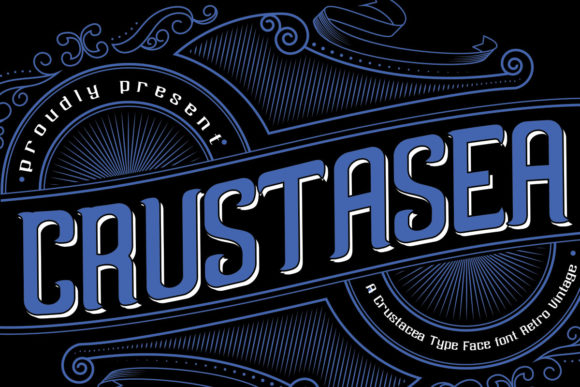 Crustasea: A Bold, Readable Slab Serif for Real Business Branding