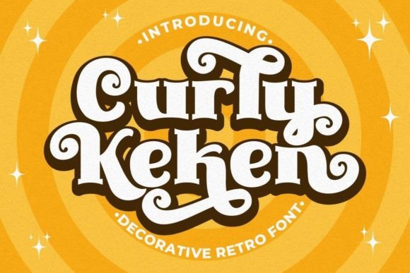 Curly Keken: A Serif That Speaks Before You Do