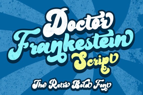 Doctor Frankestein: A Bold Script Font for Scroll-Stopping Campaigns