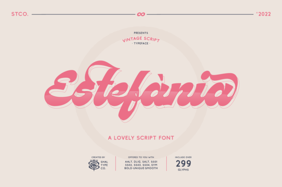Estefania: A Bold Handwritten Font That Makes Your Campaigns Instantly Recognizable