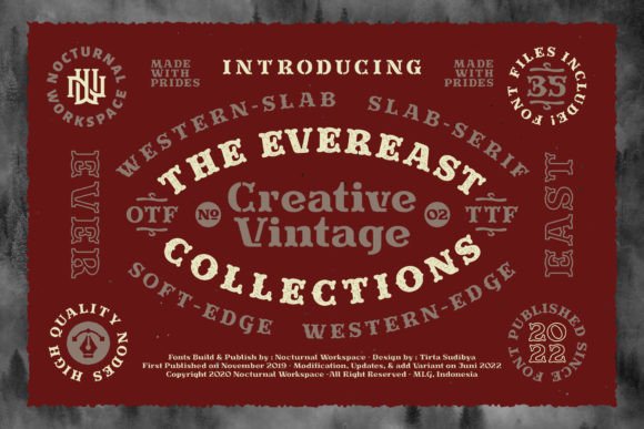 Evereast Collection: A Slab Serif with Quiet Confidence