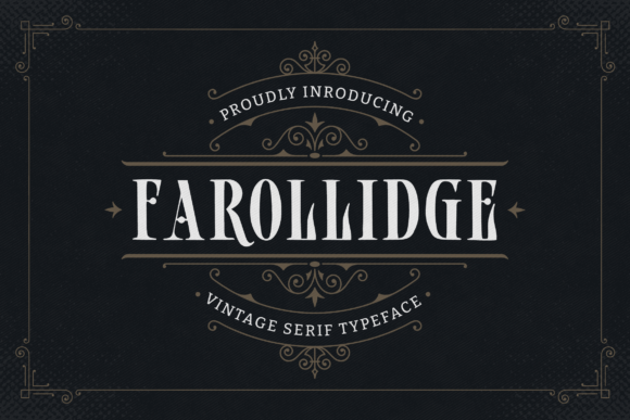 Farollidge: A Serif Font That Makes Your Brand Feel Warm & Uniquely Yours