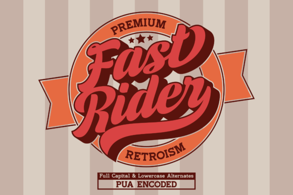 Fast Rider Font: Scroll-Stopping Script for Digital Campaigns