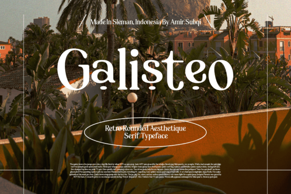 Galisteo: A Subtle Retro Serif Font for Scroll-Stopping Campaigns