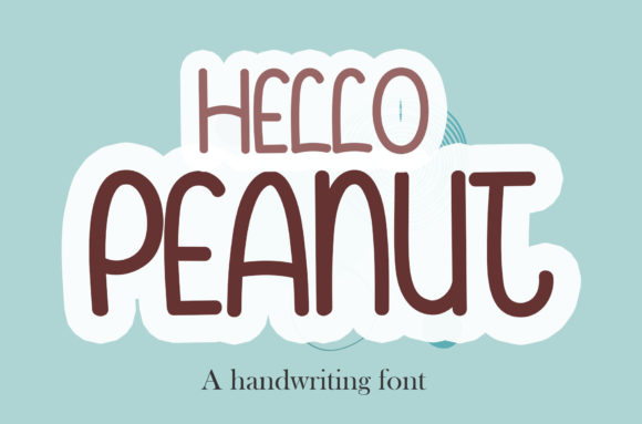 Hello Peanut: A Bold Retro Script Font for Real Branding