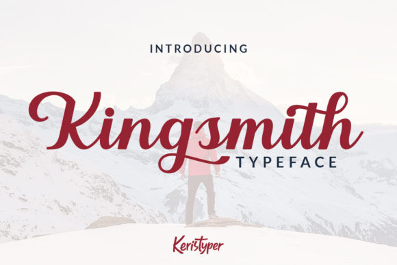 Kingsmith: A Vintage Script Font That Builds Brand Trust