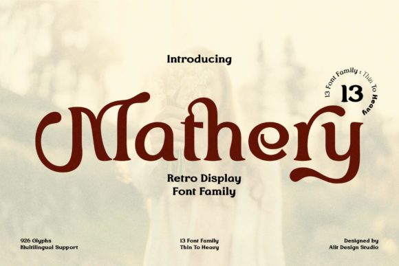 Mathery: A Thoughtful Serif for Editorial Moments