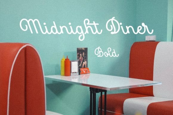 Midnight Diner: A Script Font That Builds Real Brand Trust