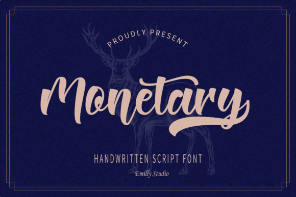 Monetary: A Retro Script Font That Elevates Digital Branding