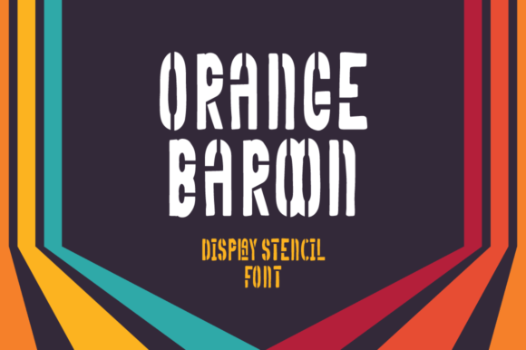Orange Baroon: A Retro Sans Serif That Cuts Through the Feed