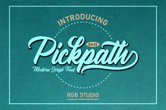 Pickpath: A Handwritten Font That Anchors Editorial Mood