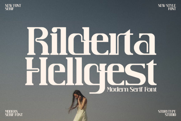 Rilderta Hellges: A Vintage Serif Font That Elevates Your Brand