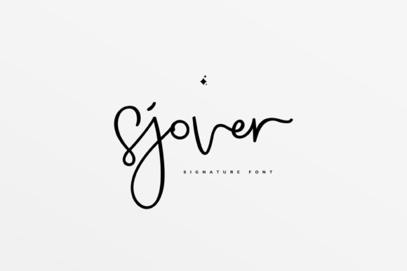 Sjover: A Handwritten Font That Makes Your Brand Feel Human