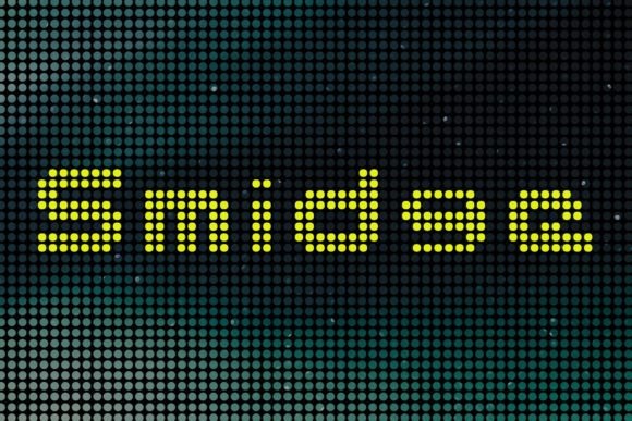 Smidge: A Decorative Font That Sparks Joy in Branding